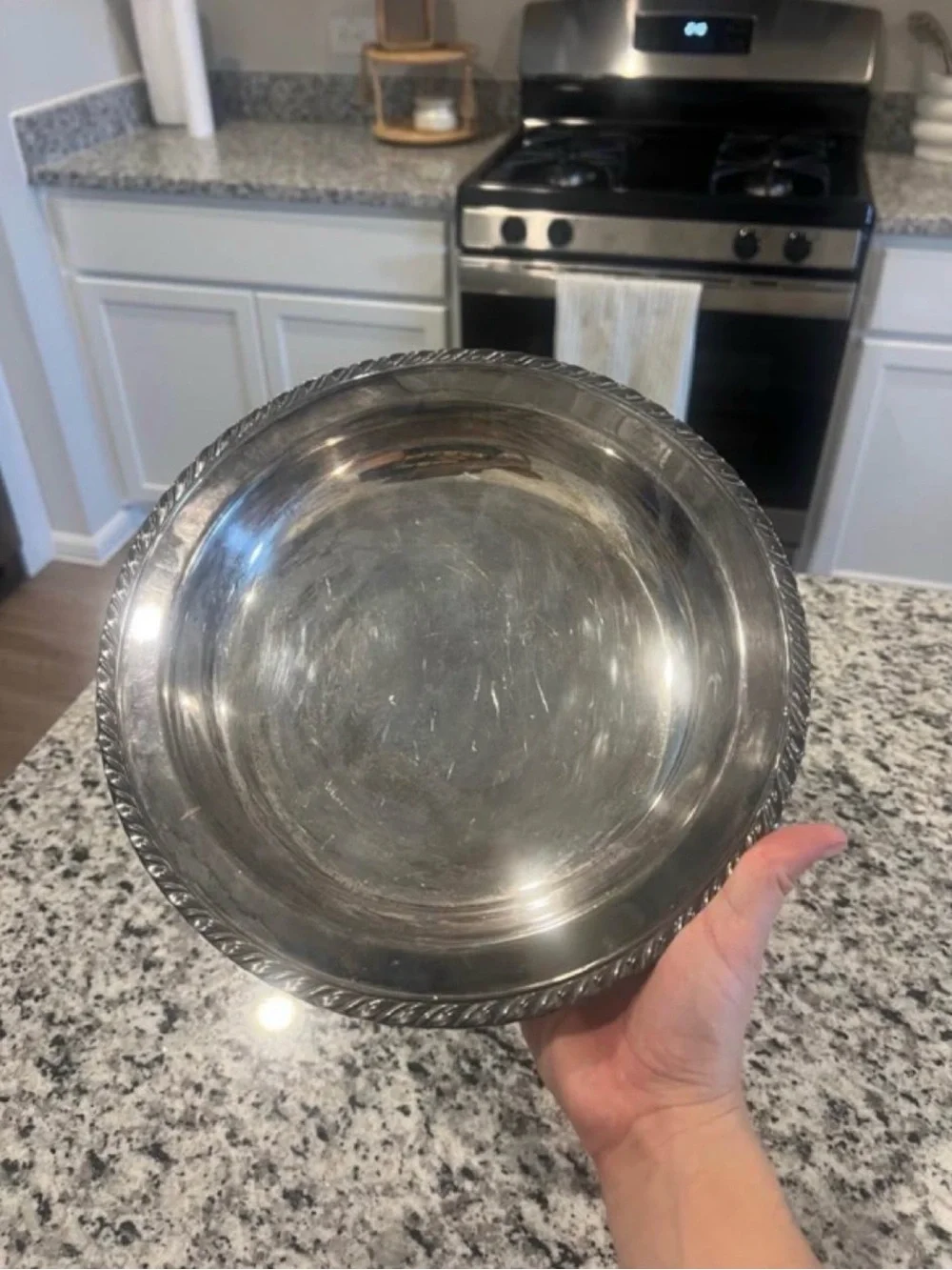Cottagecore Metal Decorative Tray